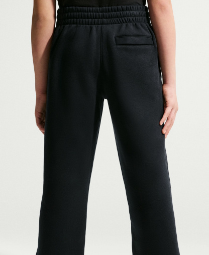 Nike Girls' and Boys' 7-20 Sportswear Loose Open-Hem Pants - Black/wlfg