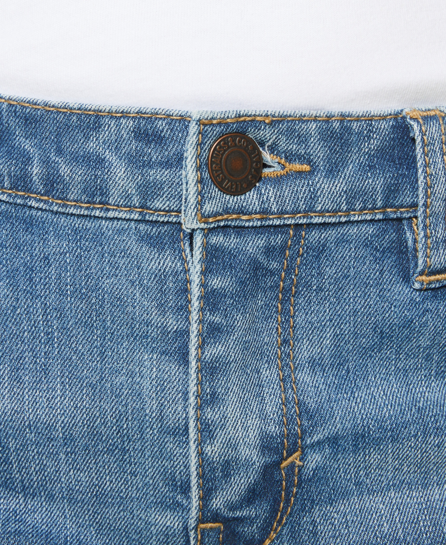 Levi's Girls' 7-16 Mid-Rise Classic Bootcut Denim Jeans - Light Blue