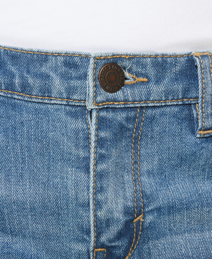 Levi's Girls' 7-16 Mid-Rise Classic Bootcut Denim Jeans - Light Blue