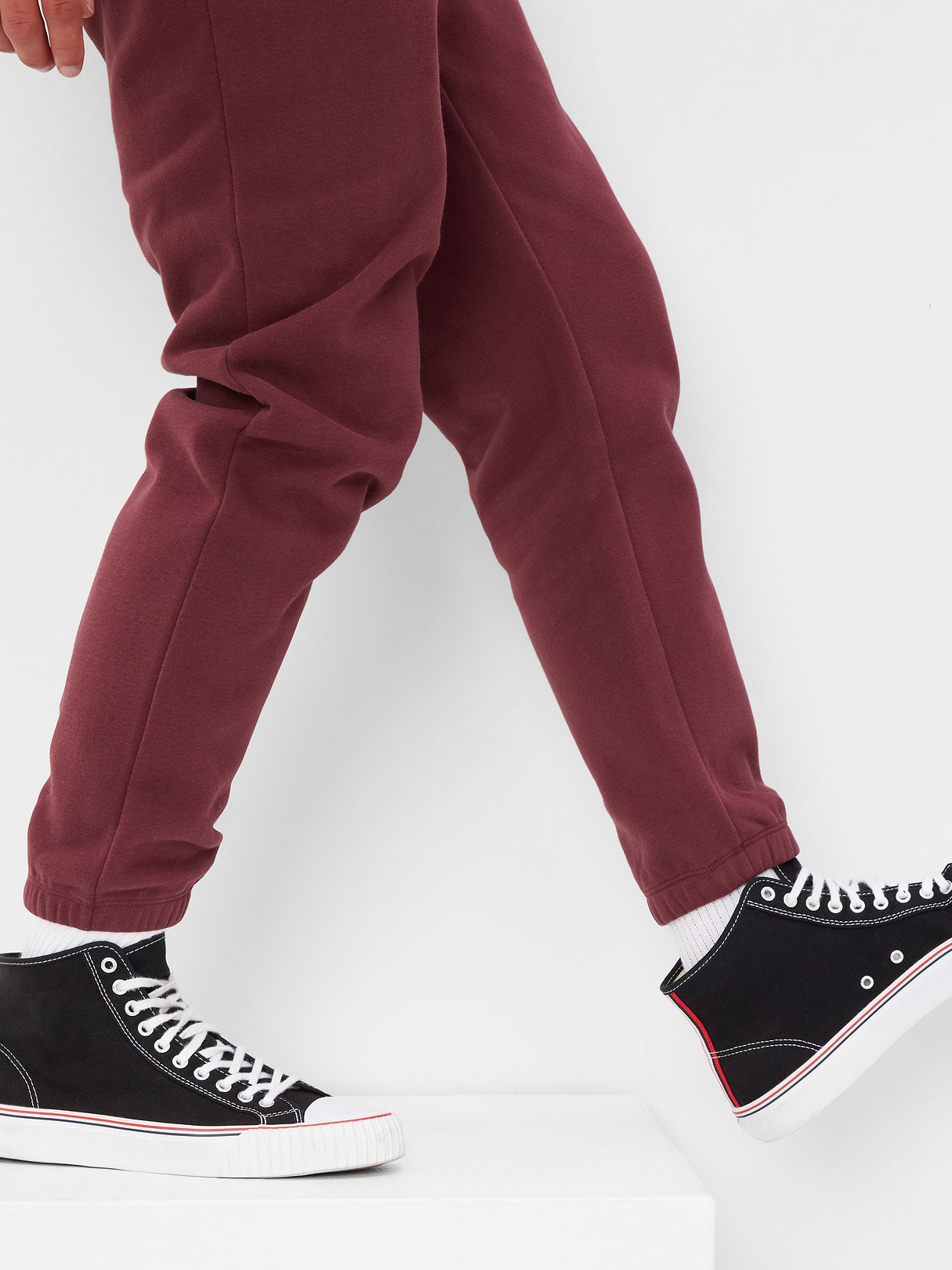 Adult VintageSoft Classic Joggers - dark maroon