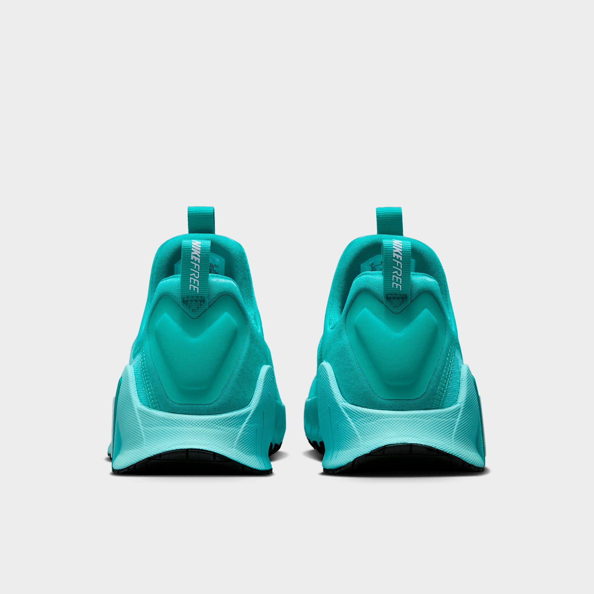 Women's Nithtke Free Metcon 6 Training Shoes - Bleached Turquoise/Washed Teal/Teal Tint/White - Back view