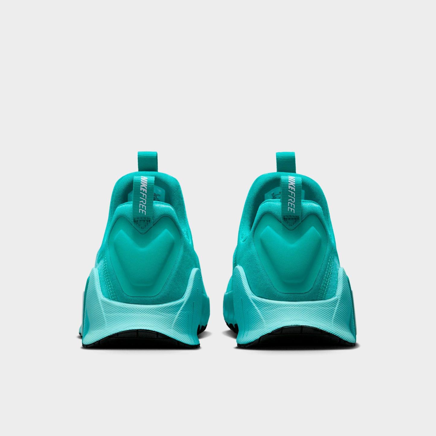 Women's Nithtke Free Metcon 6 Training Shoes - Bleached Turquoise/Washed Teal/Teal Tint/White - Back view