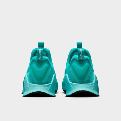 Women's Nithtke Free Metcon 6 Training Shoes - Bleached Turquoise/Washed Teal/Teal Tint/White - Back view