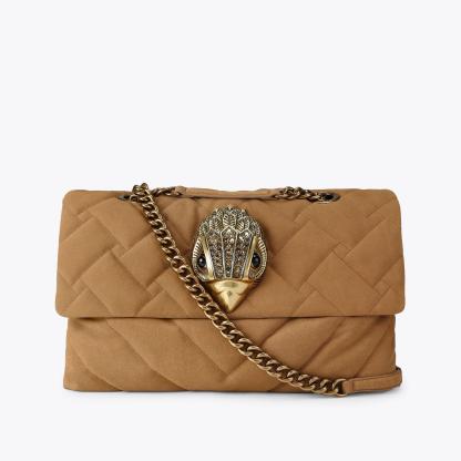 Kurt Geiger London Macro Kensington Bag - Tan