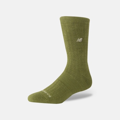 New Balance Active Heavyweight Waffle Knit Crew 1 Pair, AC9127CGEE