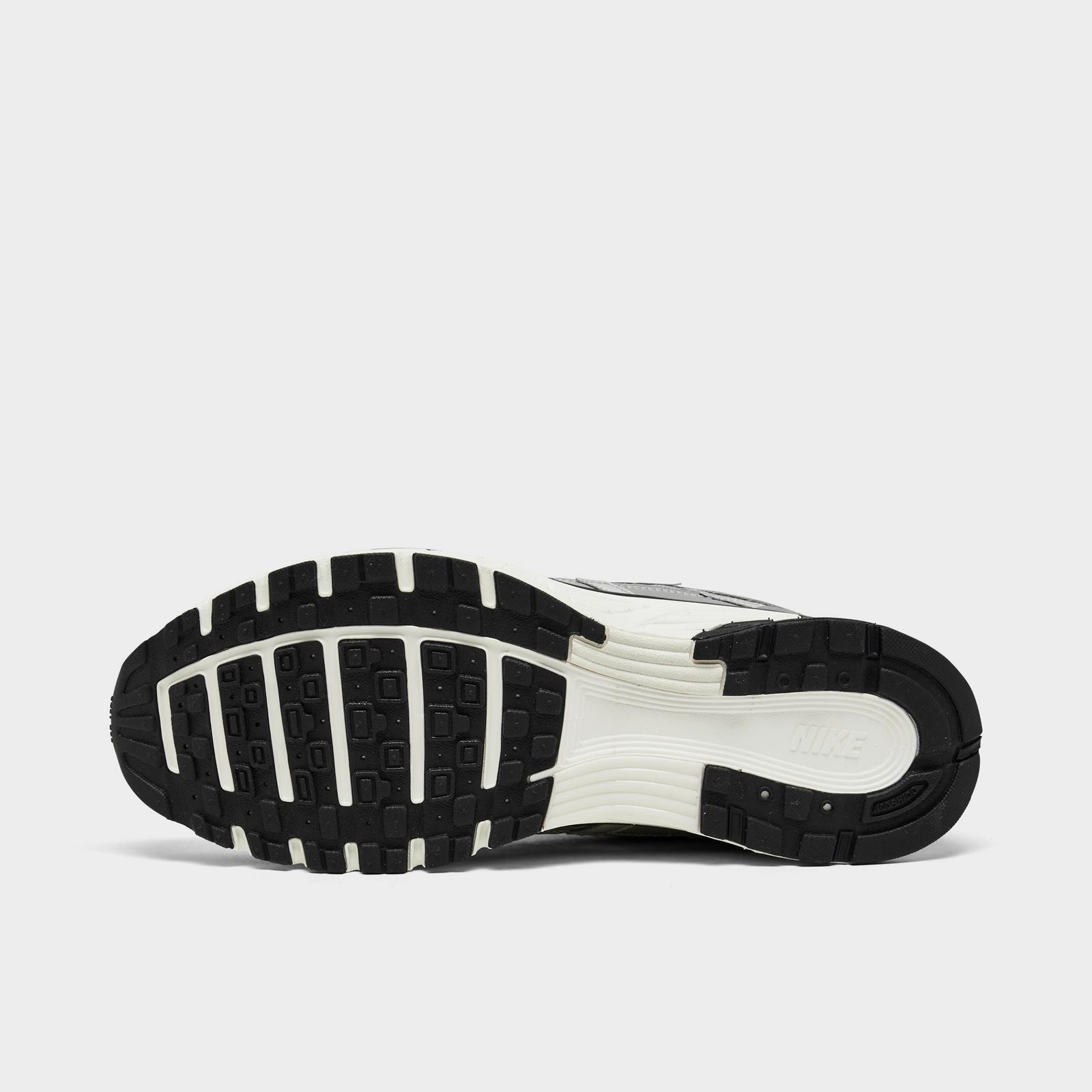 Men's Nike P-6000 Casual Shoes - Metallic Silver/Sail/Black/Metallic Silver