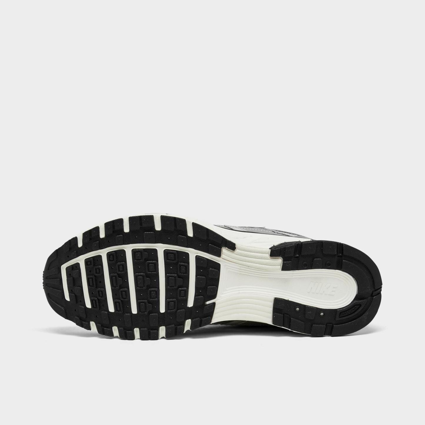 Men's Nike P-6000 Casual Shoes - Metallic Silver/Sail/Black/Metallic Silver
