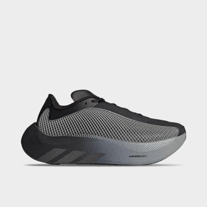 Men's adidas Originals HYPERBOOST EPHR Casual Shoes - Core Black/Solar Red/Silver Metallic - Left shoe facing left. Outside of the shoe.