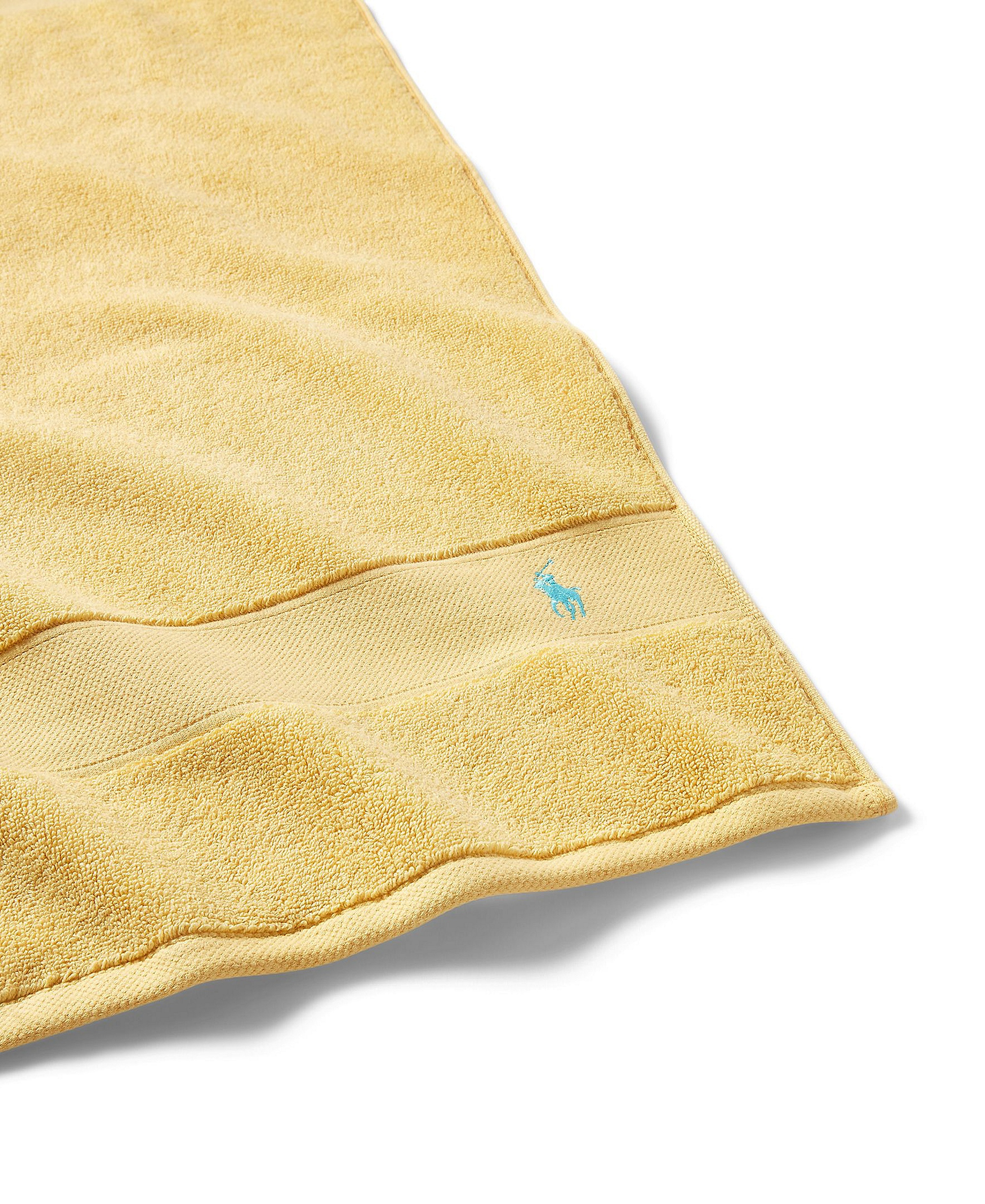 Polo Ralph Lauren Polo Player Cotton Bath Towel, 58" x 30" - Corn Yellow
