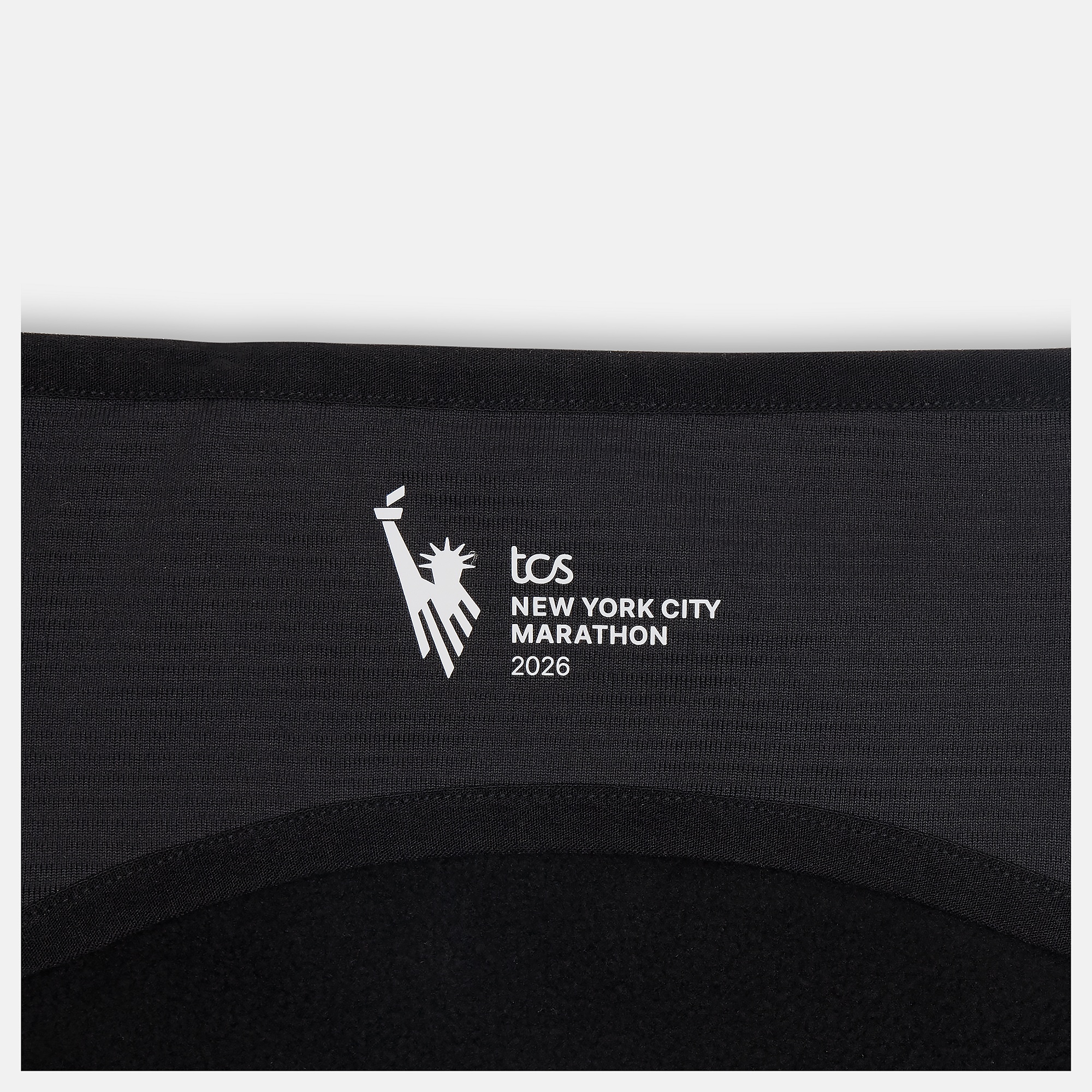 New Balance NYC Marathon Fleece Headband, AC6174BBK