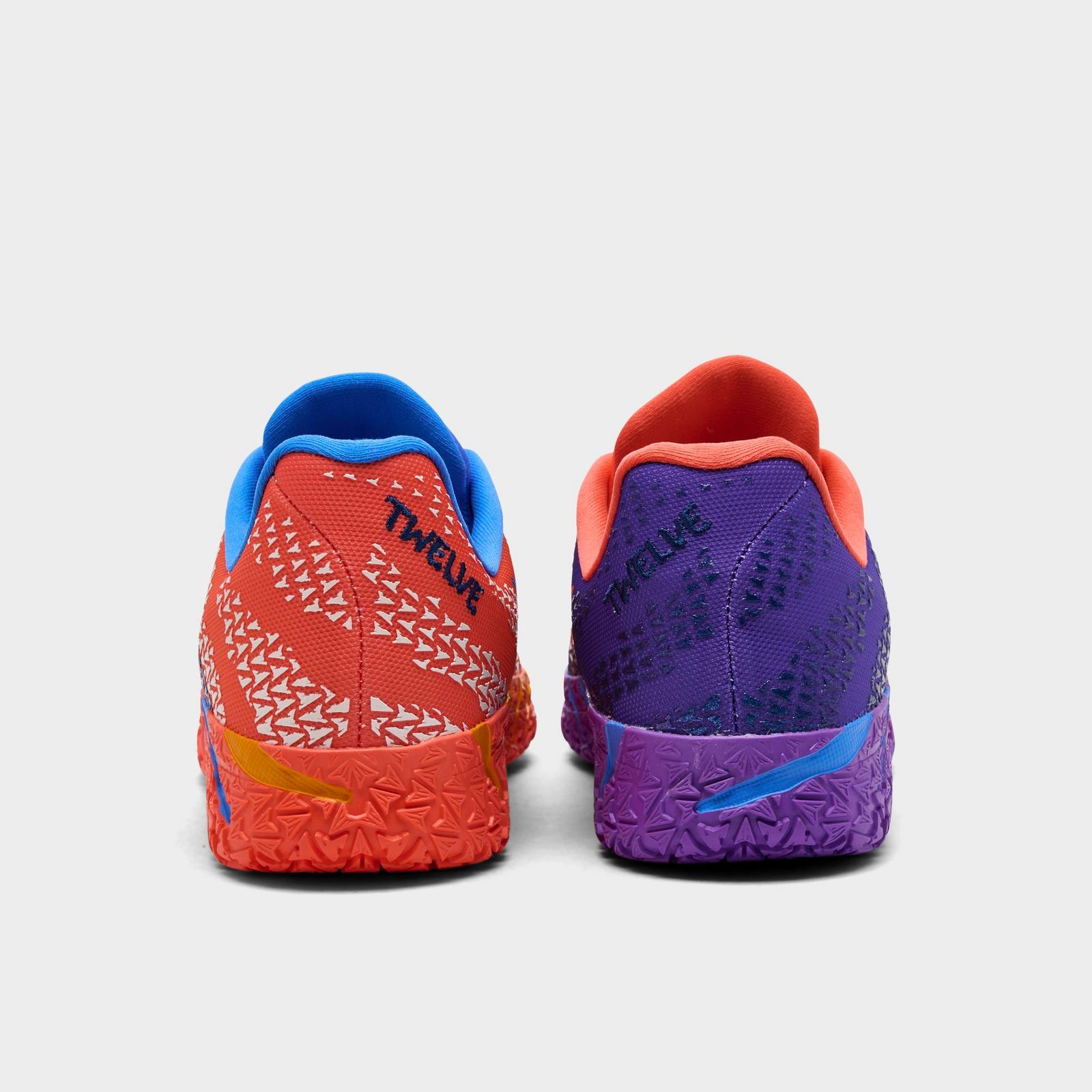 Big Kids' Nike Ja 3 Basketball Shoes - Blue Crystal/Turf Orange/Midnight Navy/Metallic Silver