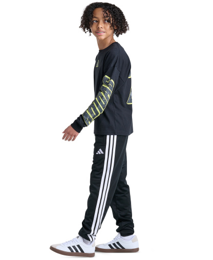 adidas Boys' 8-20 Long-Sleeve T-Shirt - Black