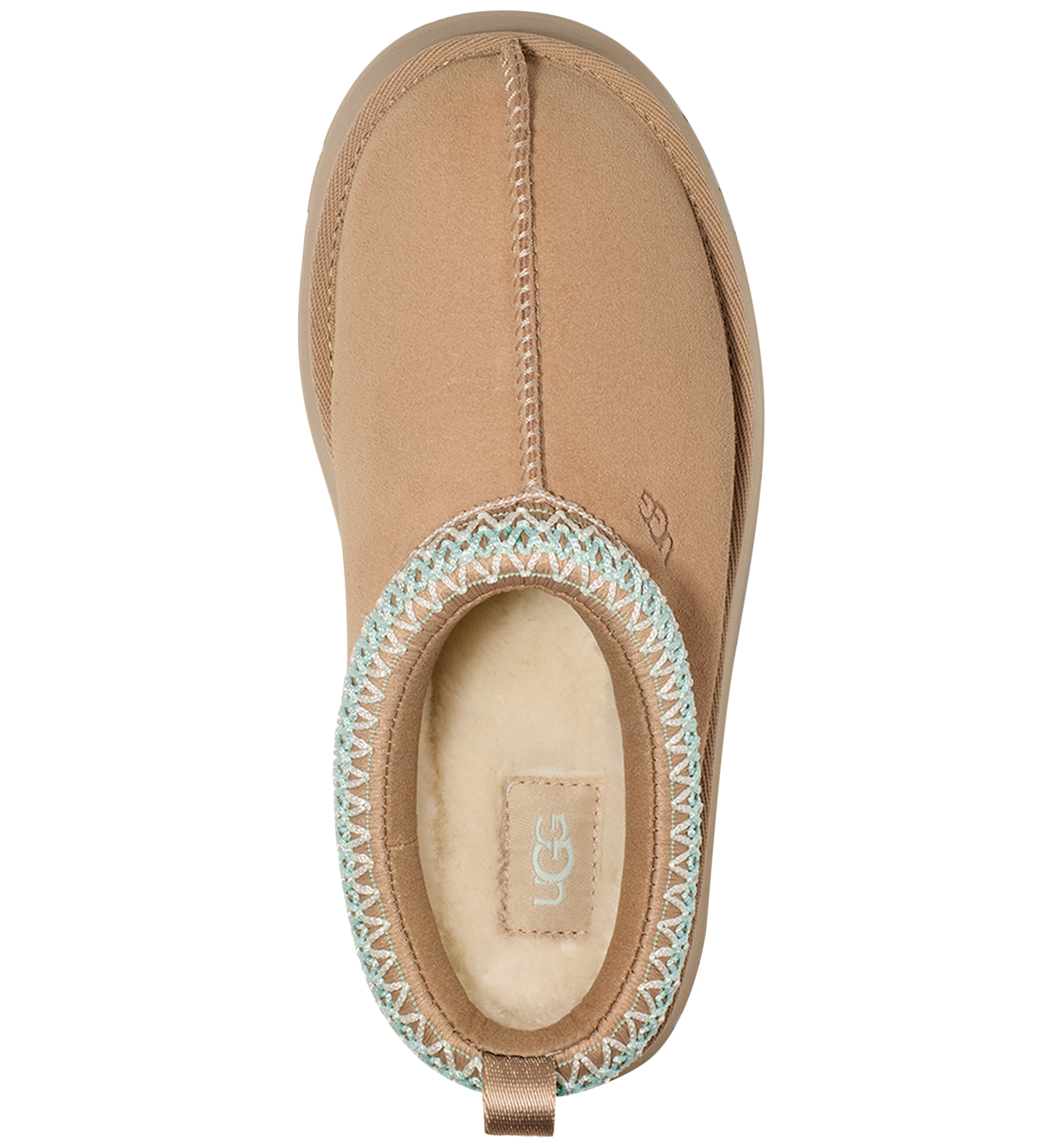 UGG® Kids Tazz Slip-On Clog Slippers - Sand