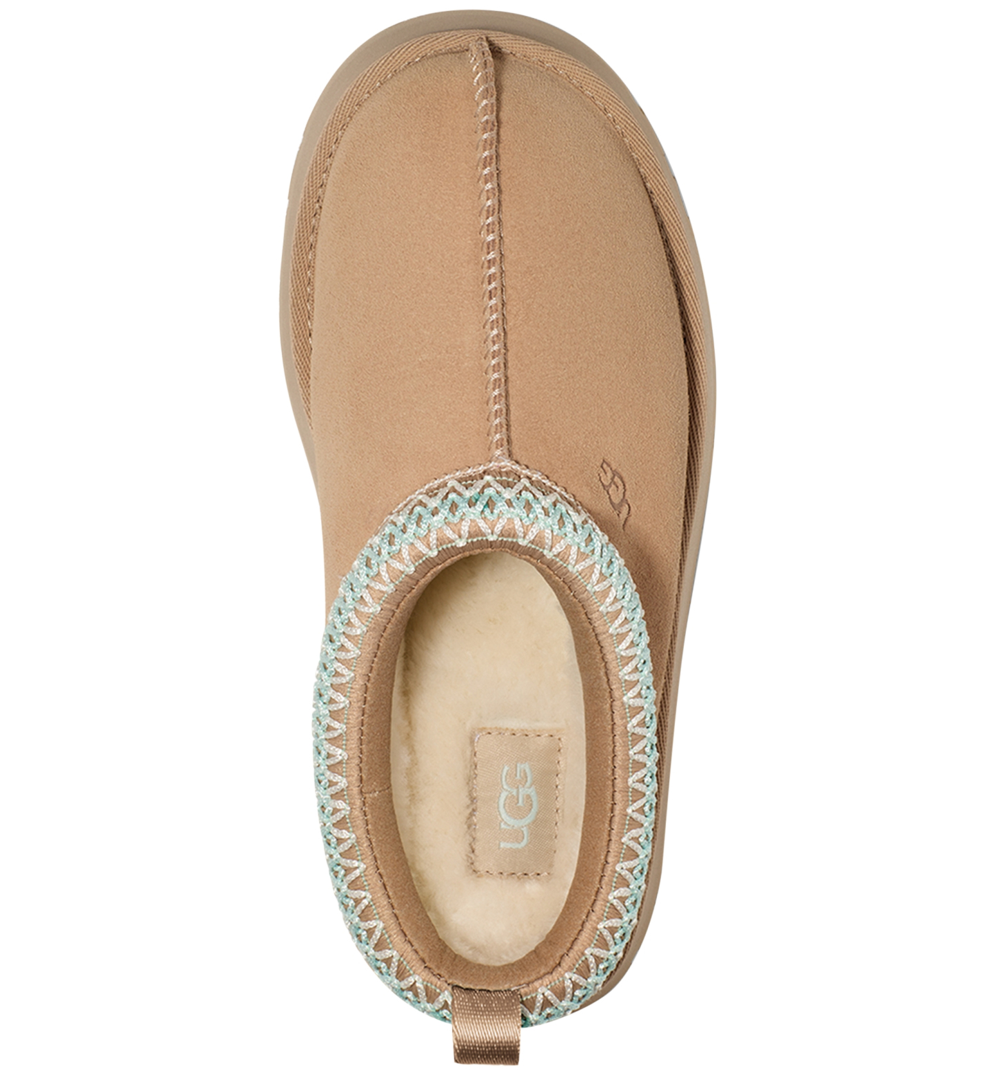 UGG® Kids Tazz Slip-On Clog Slippers - Sand