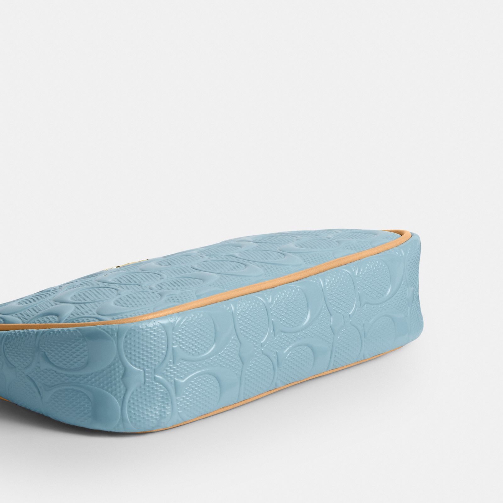 Nolita 19 In Signature Leather With Charms - Gold/Light Blue - view 7