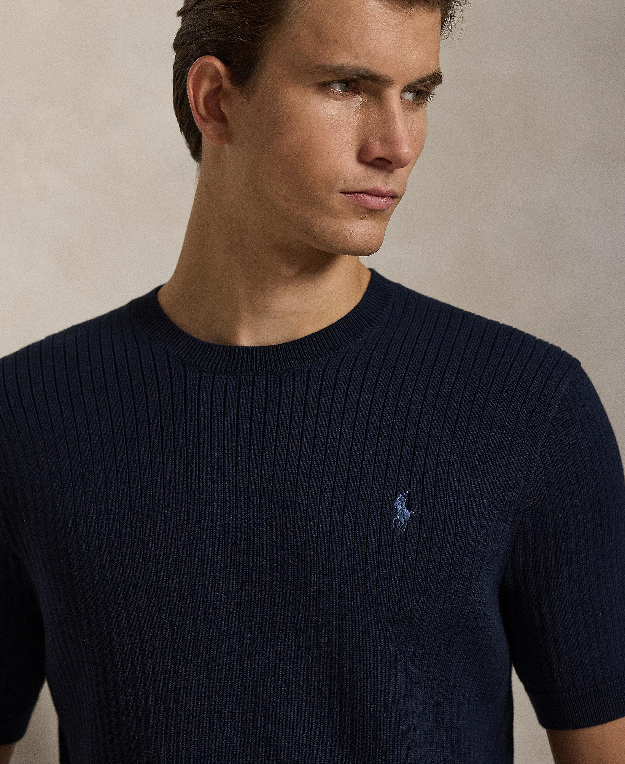 Polo Ralph Lauren Men's Crewneck Sweater - Hunter Navy