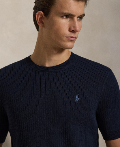 Polo Ralph Lauren Men's Crewneck Sweater - Hunter Navy
