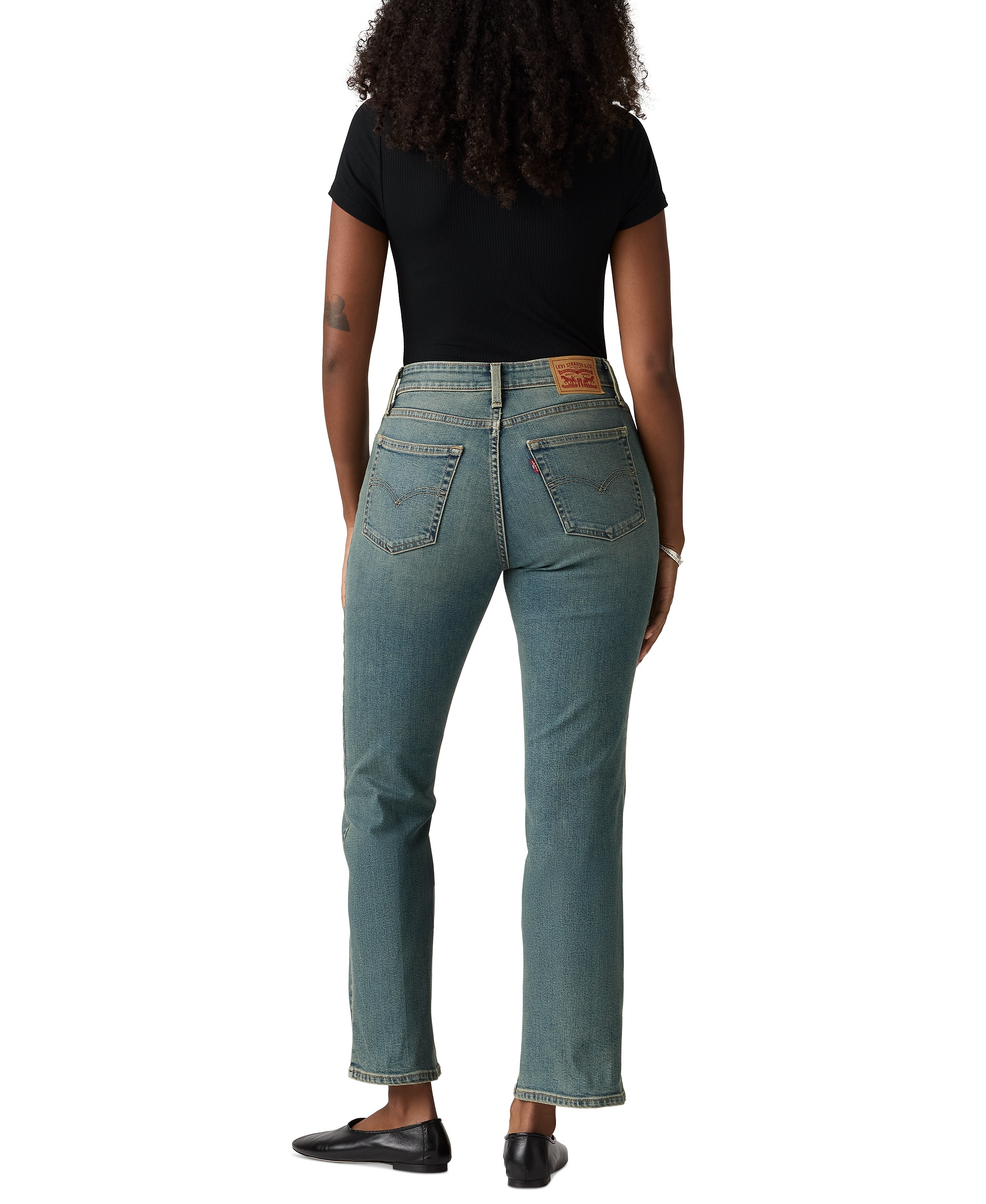 Levi's Women's 725 High-Rise Kick Boot Jeans - You Started It