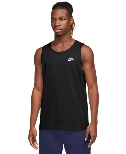 Nike Men's Sportswear Club Tank T-shirts - Black/white