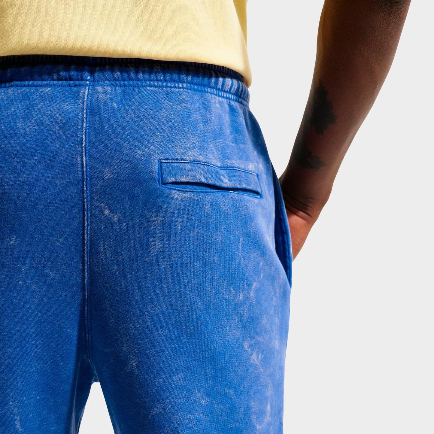 Men's Nithtke Sportswear Club Washed Cuffed Fleece Pants - Game Royal/Game Royal