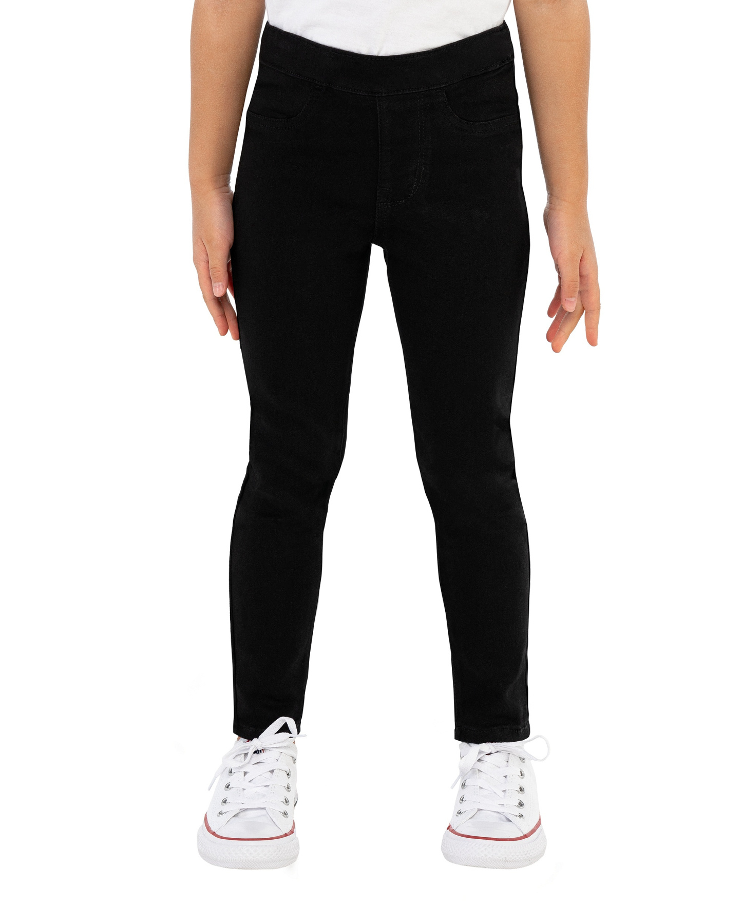 Levi's Little Girls Adjustable Waistband Stretch Jeggings - Oxford