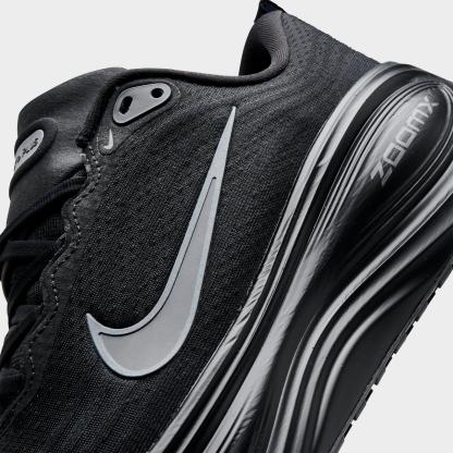 Men's Nike Vomero Plus Running Shoes - Black/Dark Smoke Grey/Metallic Dark Grey