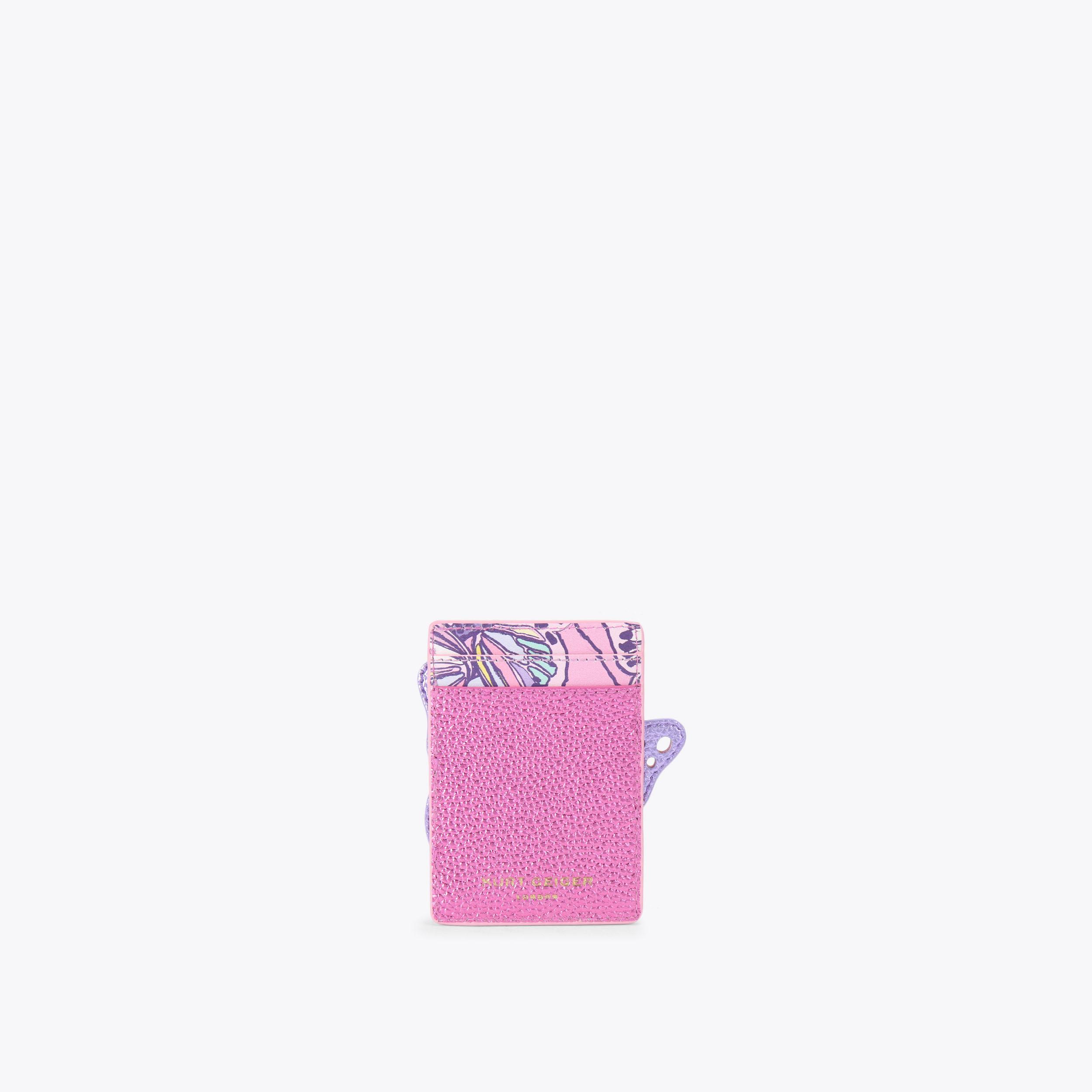 Kurt Geiger London Butterfly Card Holder - Purple - view 4