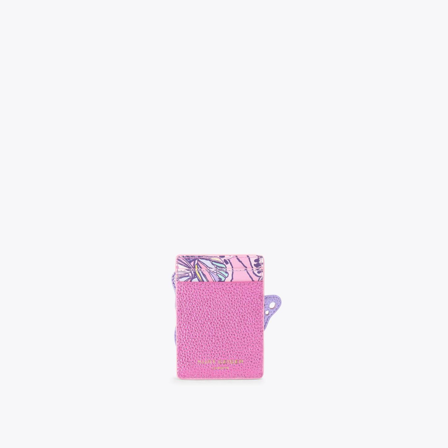 Kurt Geiger London Butterfly Card Holder - Purple - view 4