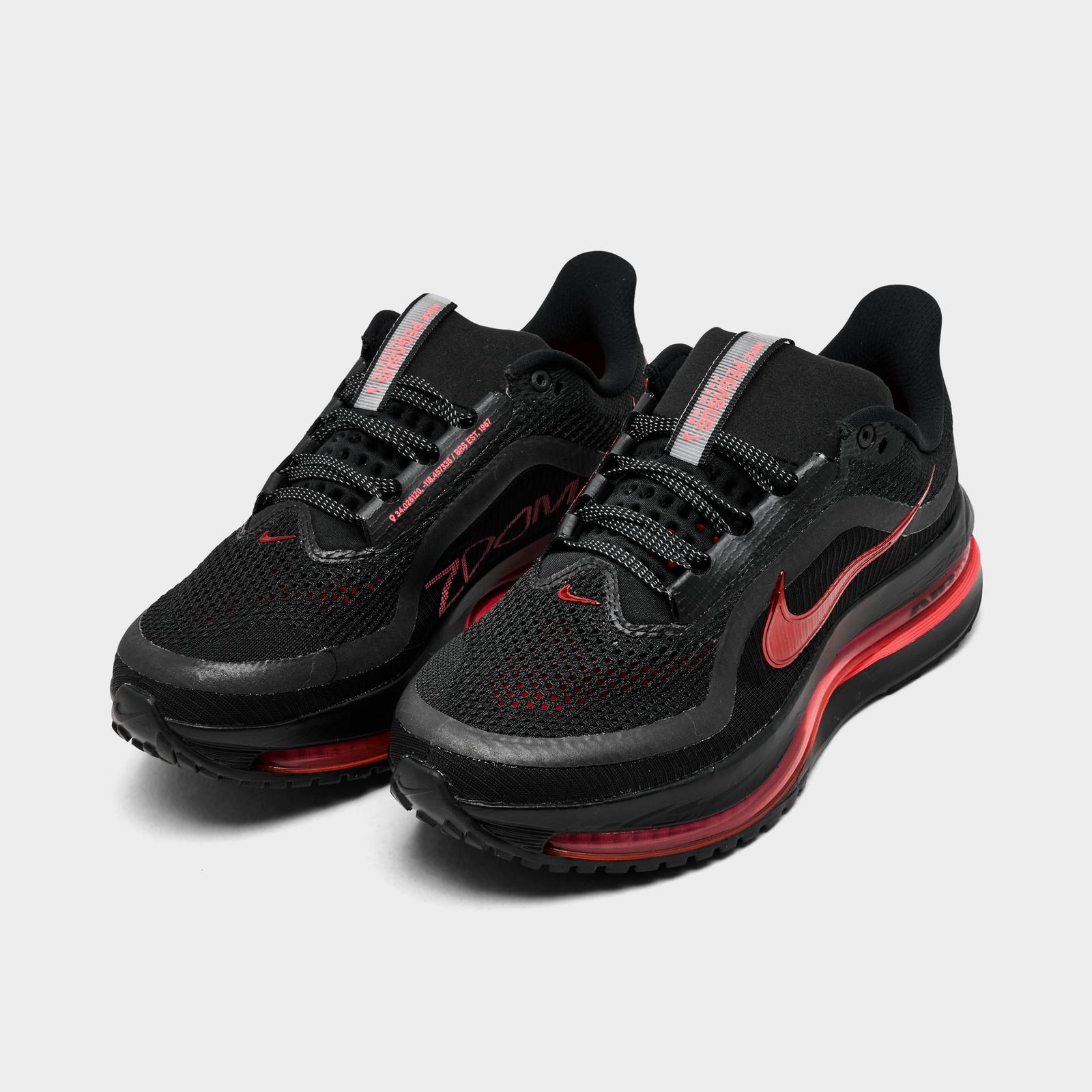 Women's Nike Pegasus Premium Running Shoes - Black/Anthracite/Hot Lava