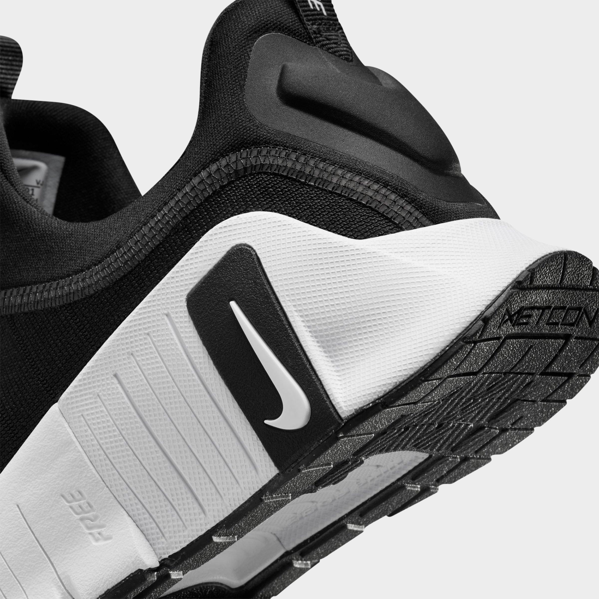 Women's Nithtke Free Metcon 6 Training Shoes - Black/White - Detail shot