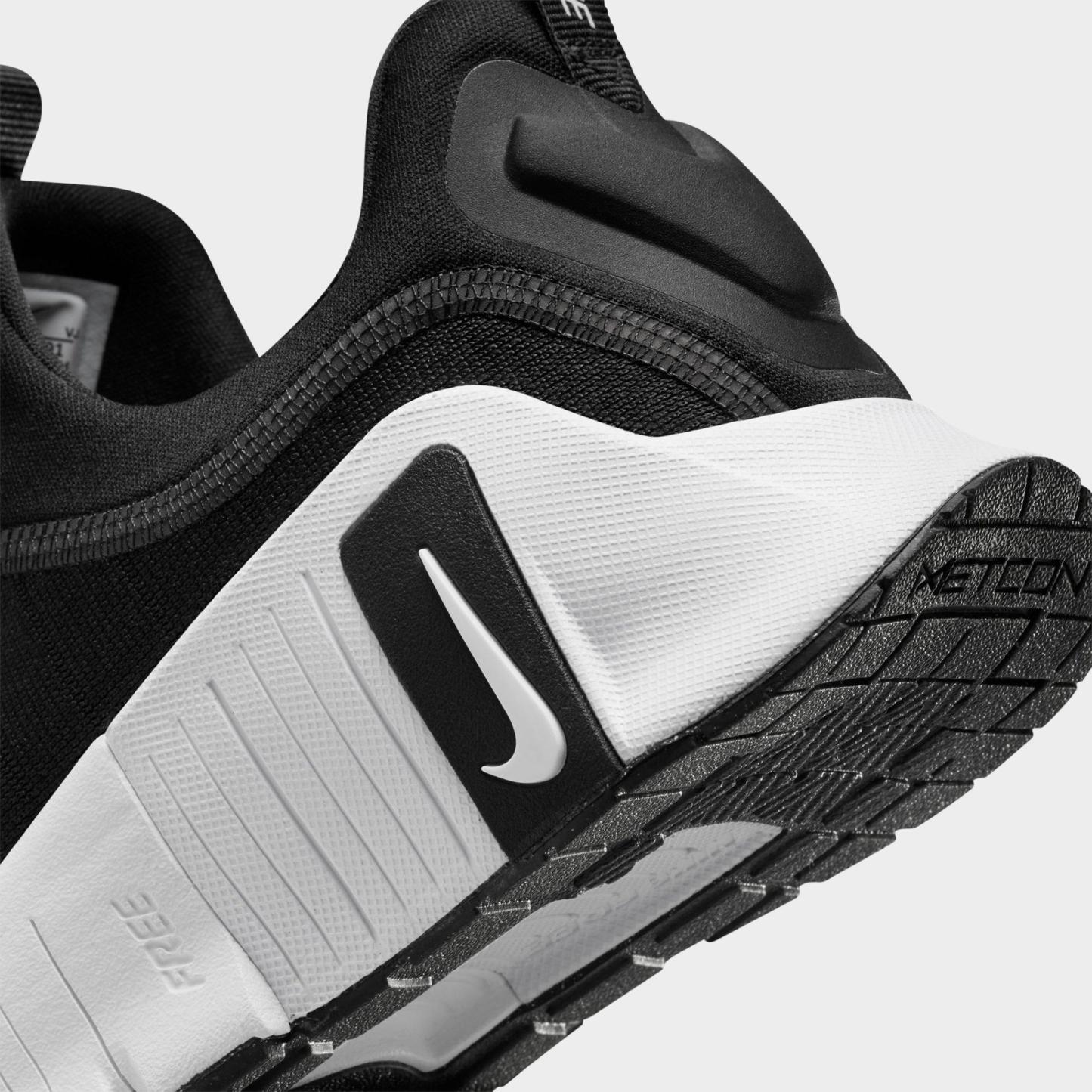Women's Nithtke Free Metcon 6 Training Shoes - Black/White - Detail shot
