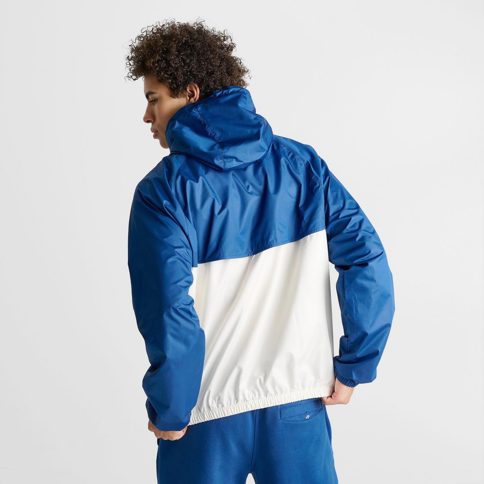 Men's Nike Windrunner Lined Jacket - Court Blue/Sail/Sail