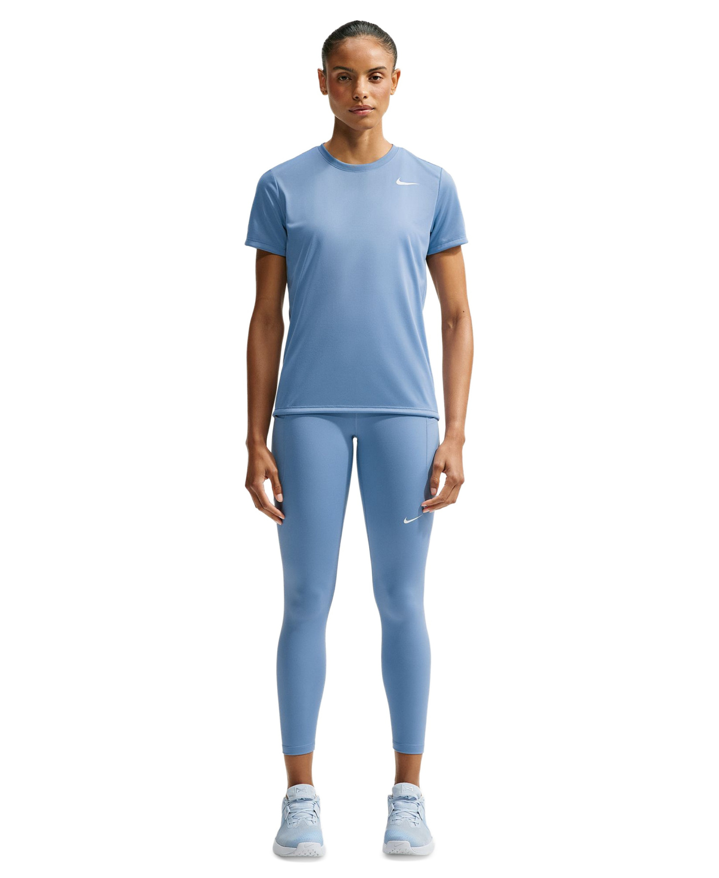 Nike Women's Dri-FIT T-Shirt - Work Blue/white