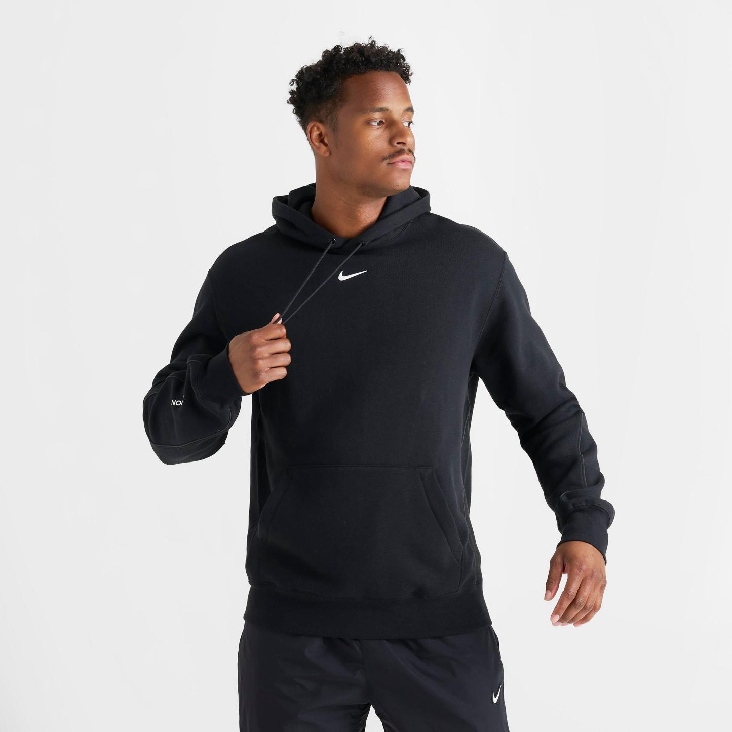 Men's Nithtke NOCTA Fleece CS 2 Pullover Hoodie - Black/Black/White