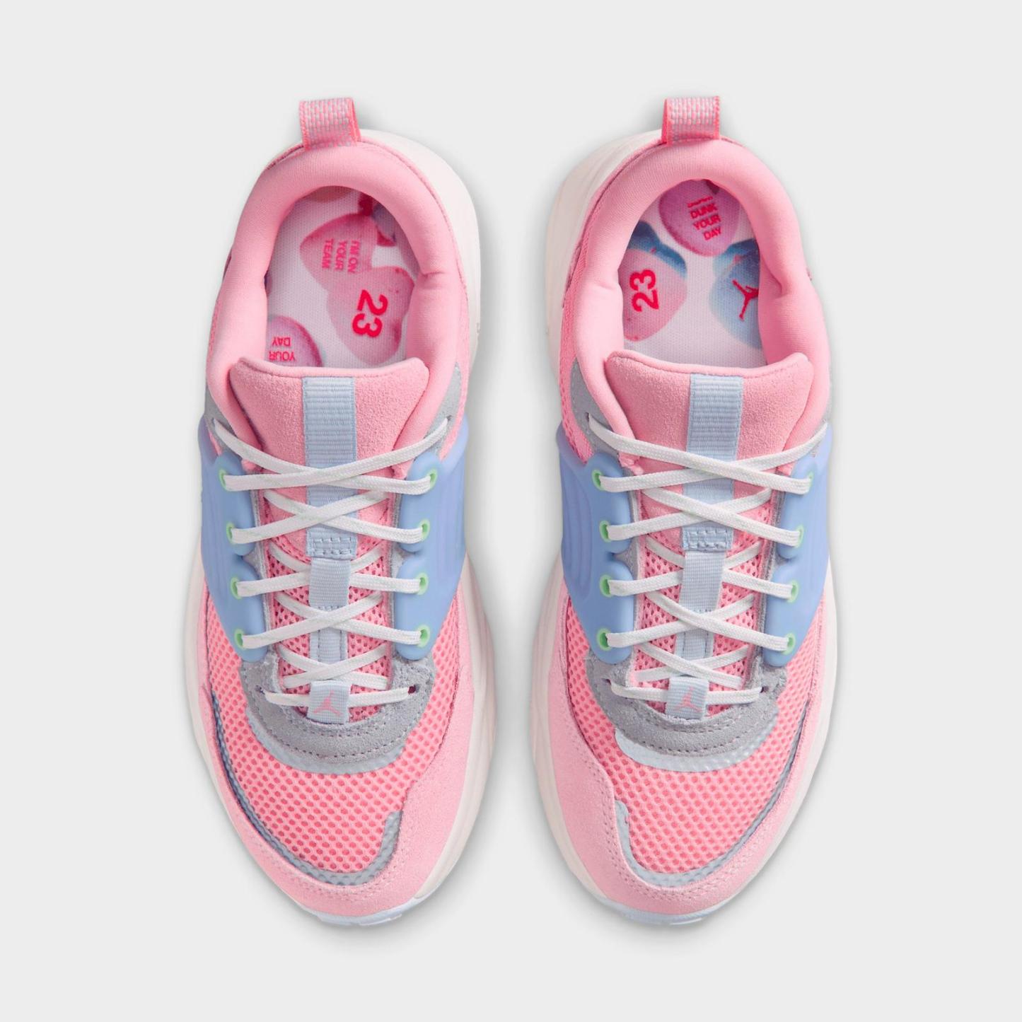 Big Kids' Jordan Trunner O/S Casual Shoes - Medium Soft Pink/Half Blue/Sail/Medium Soft Pink - view 5