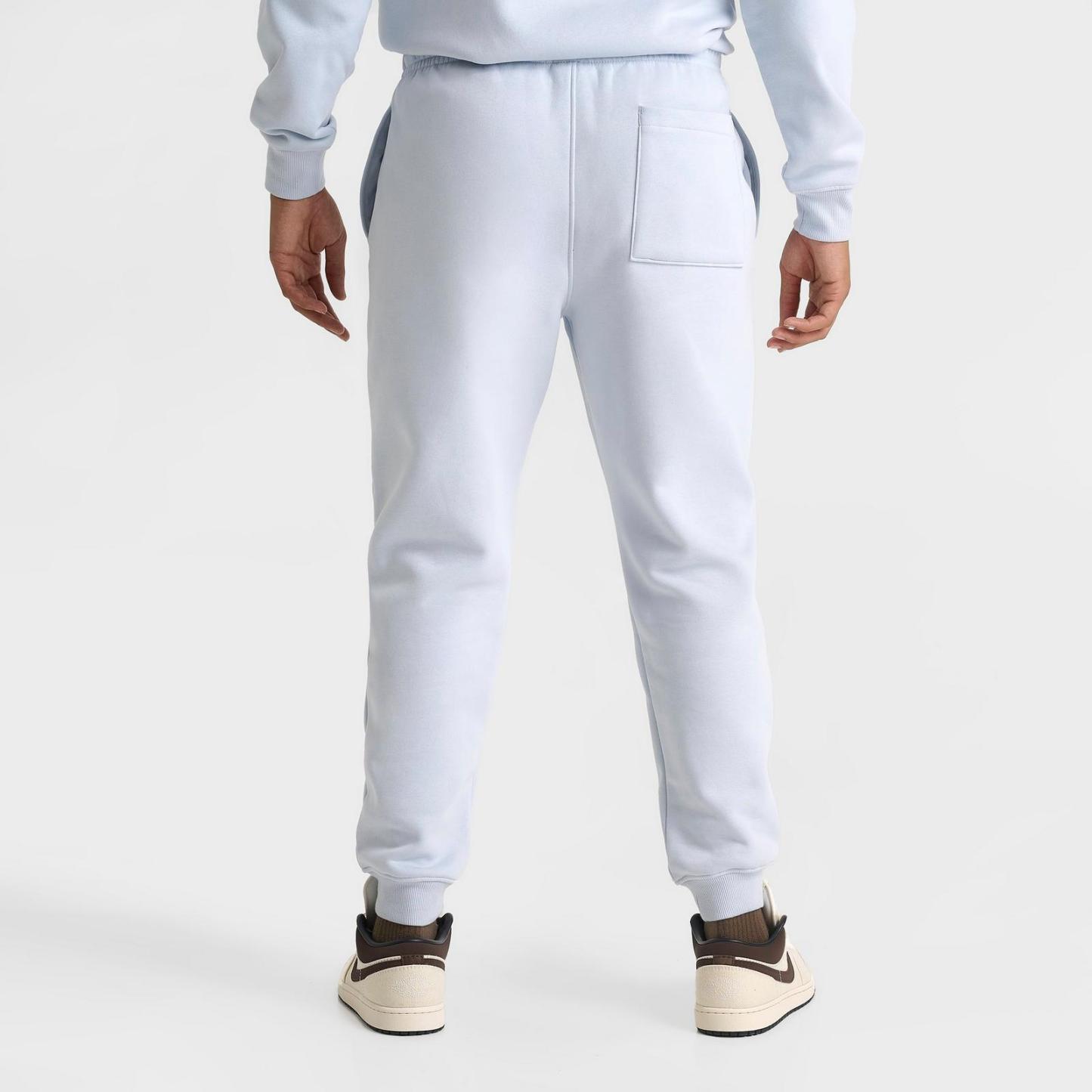 Men's Jordan Swoosh Brooklyn Fleece Jogger Pants - Aura/Pale Ivory - view 4