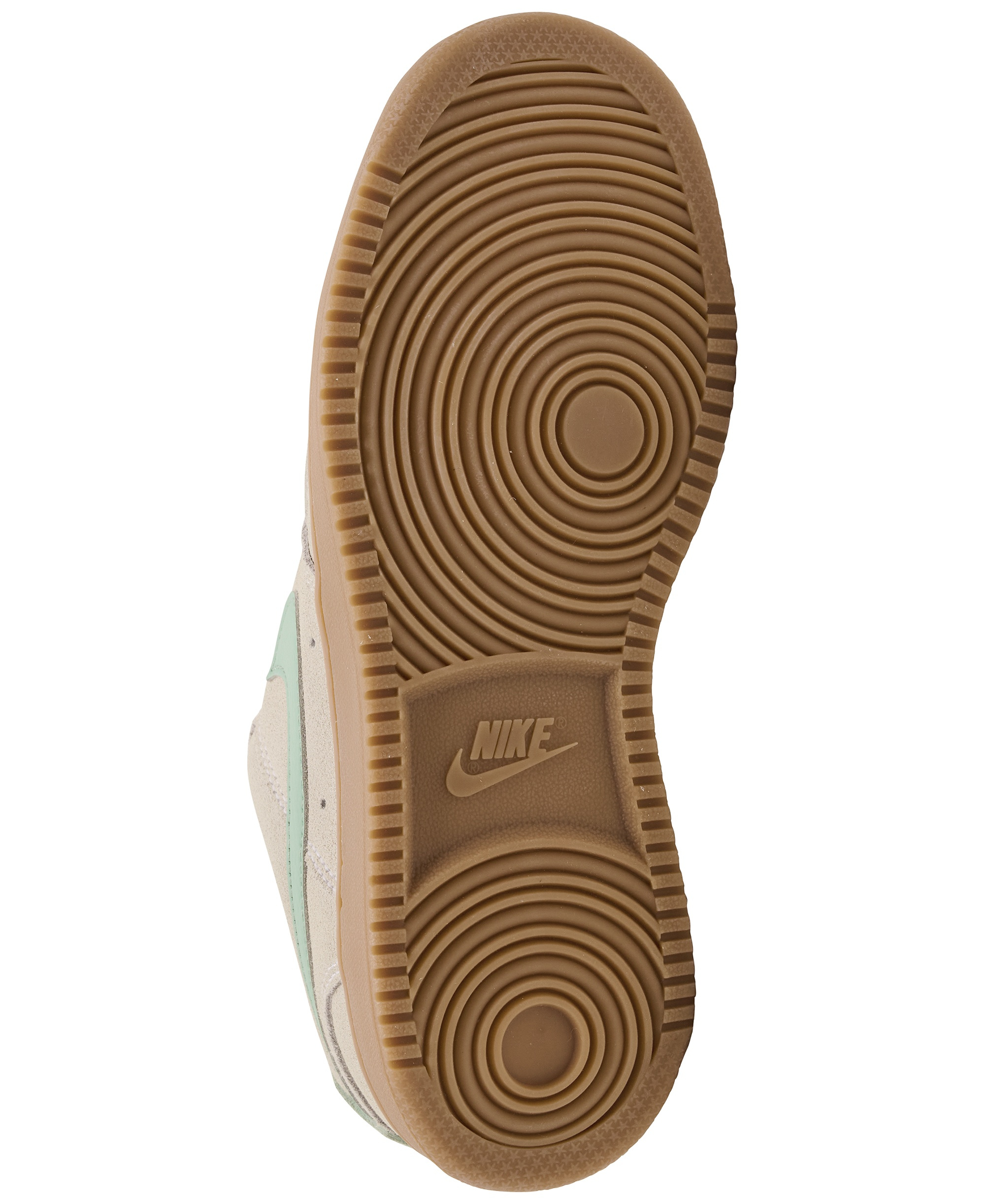 Nike Women's Court Vision Low Casual Sneakers from Finish Line - White, Steam, Gum