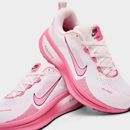 Women's Nike Vomero 18 SE Running Shoes - White/Pearl Pink/Team Red/Peony