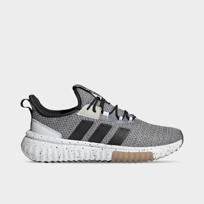 Men's adidas Kaptir 4.0 Casual Shoes - White/Black/Gum - view 1