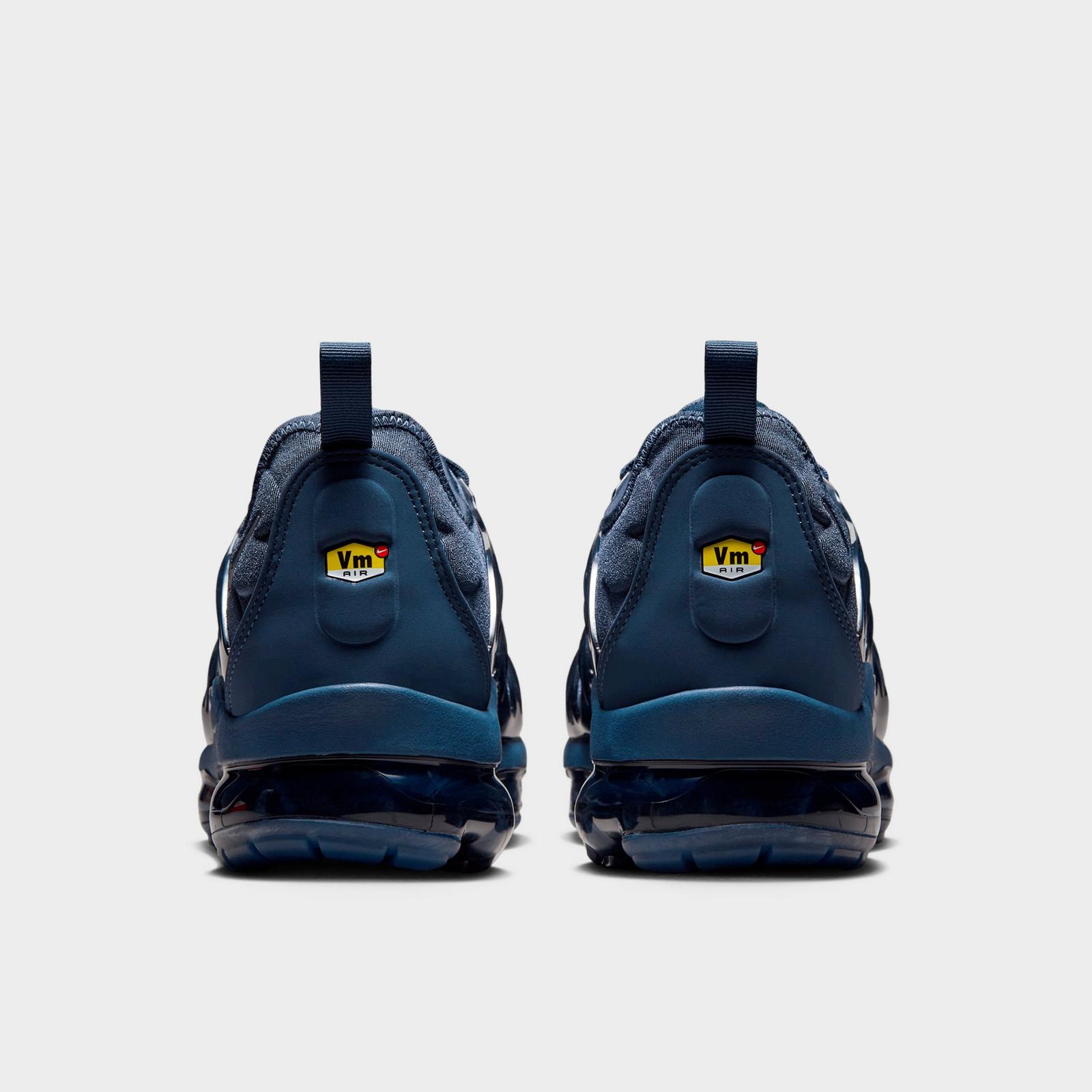 Men's Nike Air VaporMax Plus Running Shoes - Thunder Blue/Midnight Navy/Cool Grey