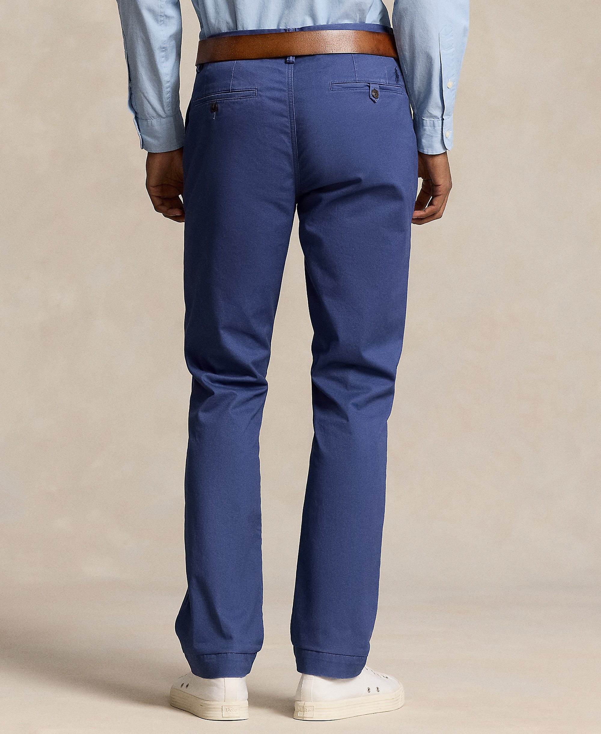 Polo Ralph Lauren Men's Straight-Fit Stretch Chino Pants - Light Navy