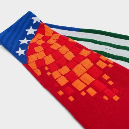 adidas FIFA World Cup 26 Host Nations Scarf - Power Red/Amazon Green/Royal Blue - view 5