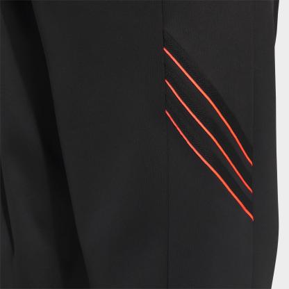Men's adidas Crazy Warm Fleece Sweatpants - Black/Solar Turbo