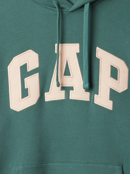 Adult VintageSoft Arch Logo Hoodie - vintage green
