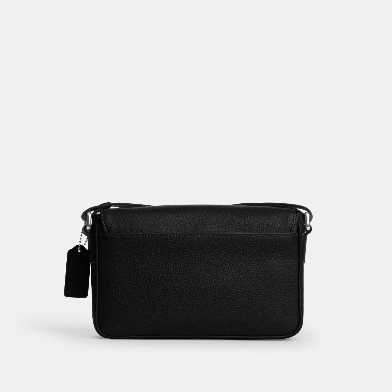 Jack Small Flap Crossbody Bag - Silver/Black - view 5