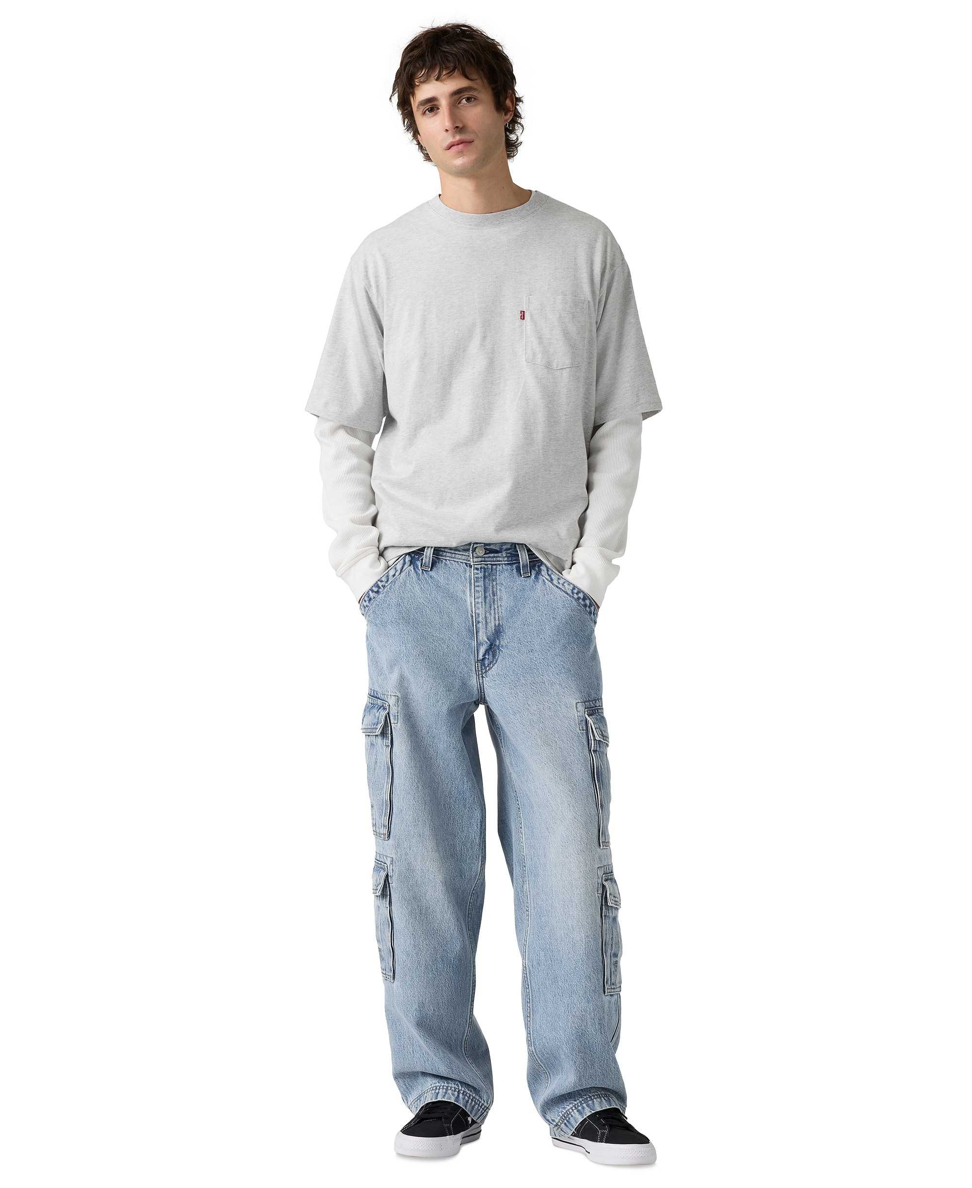 Levi's Men's 578™ Baggy Cargo Jeans - Joyful Clouds