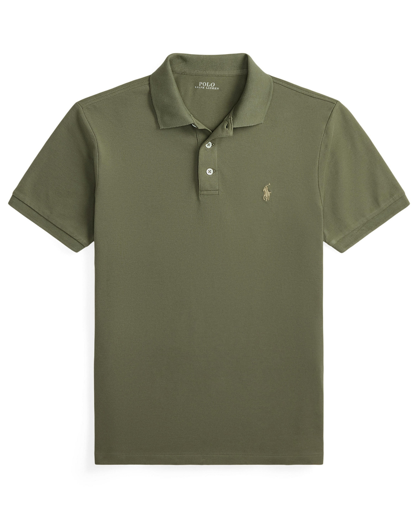 Polo Ralph Lauren Men's Classic-Fit Stretch Mesh Polo Shirt - Cruise Olive