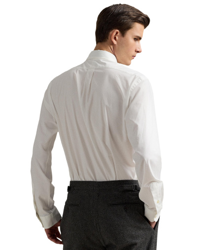 Polo Ralph Lauren Men's Stretch Poplin Shirt - White