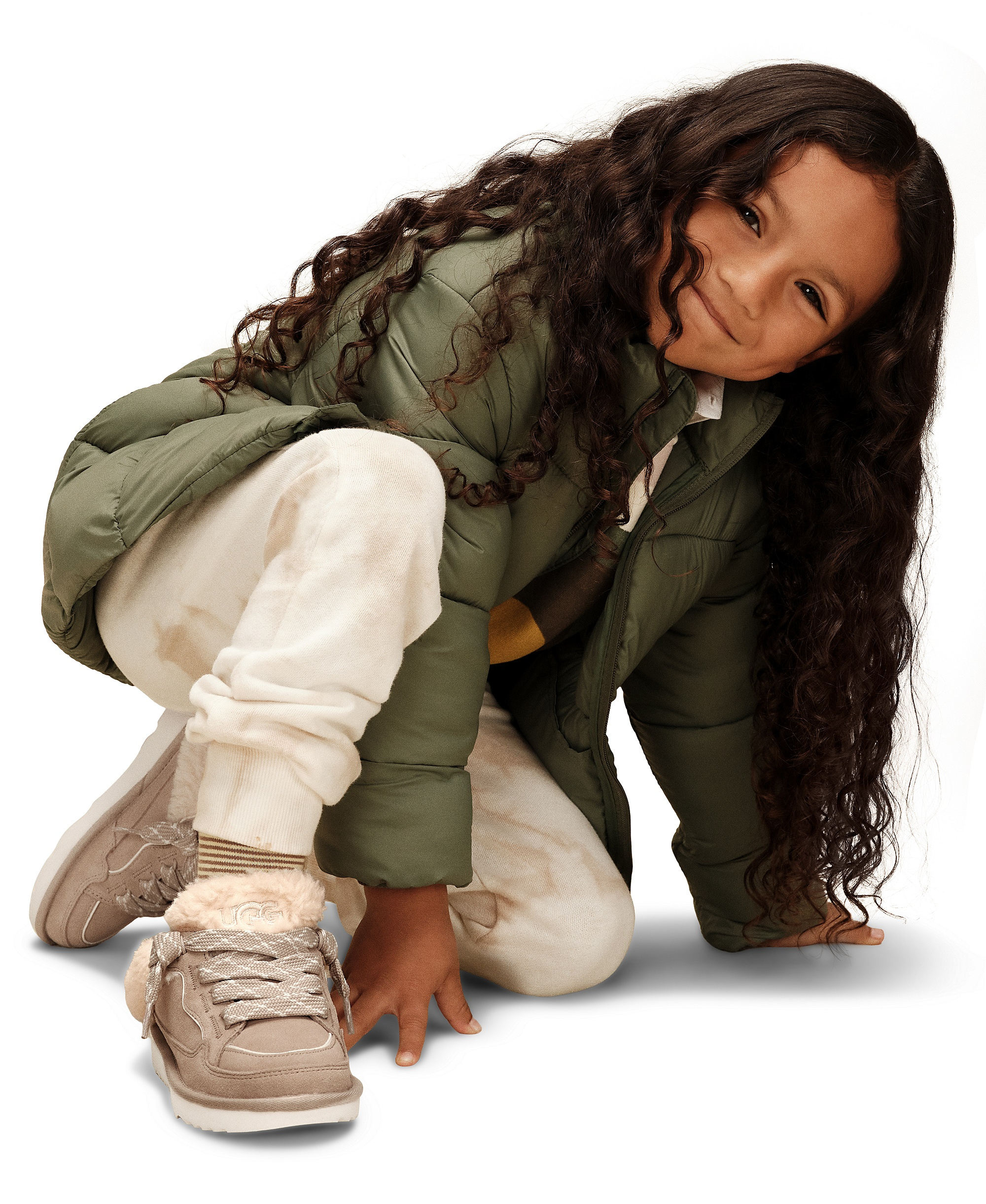 UGG® Kids Lowmel Slip-On Mule Sneakers - Moonlight