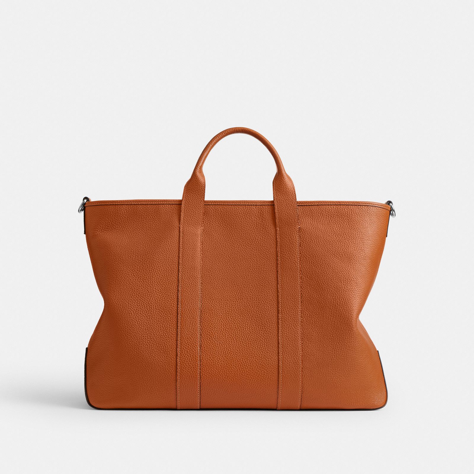 Grayson Tote Bag - Silver/Amber Brown - view 6